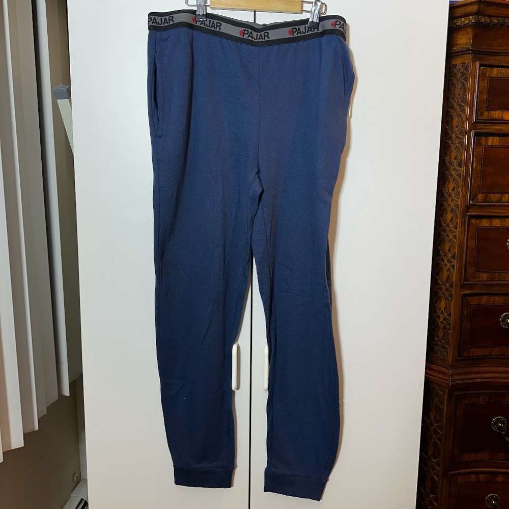 Pajar Canada Loungewear Pants Soft Stretch Comfort Joggers Navy Size XL NWT